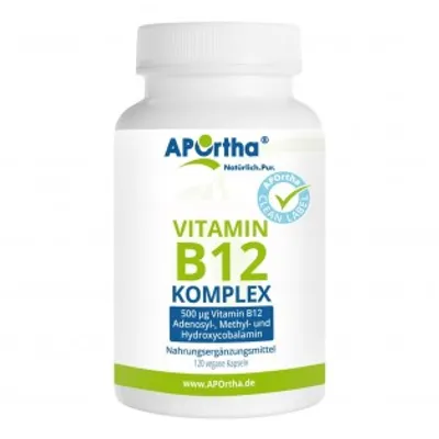 Produktbild von Vitamin B12 Komplex vegan Kapseln 120 St