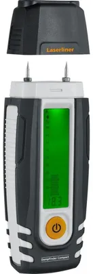 Obrázek produktu pro Laserliner DampFinder Compact, 2 °C, 2%, -10 - 50 °C, 0 - 85%, LR44, 1,5 V