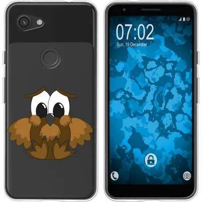 Produktbild von PhoneNatic Case kompatibel mit Google Pixel 3a XL Silikon-Hülle Cutiemals M9