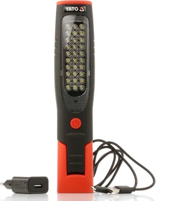 Image de Lampe de travail sans fil lampe d'atelier lampe de poche lampe 30 + 7 Led 2000 Mah