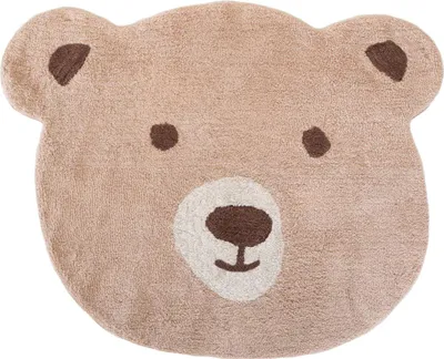 Produktbild von KidsDepot Bär Teppich Bear Brown | Zubehör Jugendzimmer