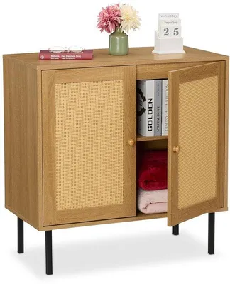 Immagine prodotto di Armadio di design con funzione contenitiva - compatto e versatile - 1 pezzo - effetto legno