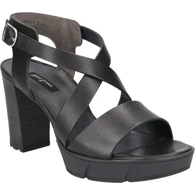Produktbild von Paul Green Sandalette 7924-033, Glattleder, Schwarz, Damen