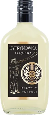 Produktbild von Wodka Polowaca Cytrynowka Goralska (Zitronenlikör) 0,5L | Vodka