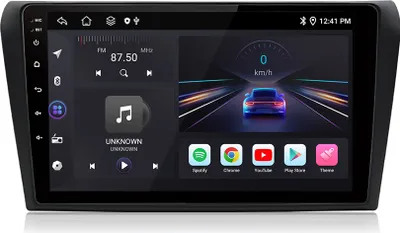 Obrázek produktu pro Android auto carplay 1+32G Autoradio für Mazda3 2003-2009 9''HD Android13 SWC RDS GPS BT WIFI DAB RDS