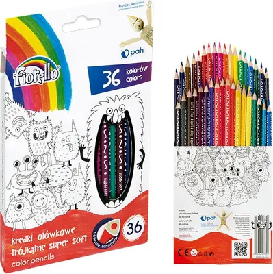 Immagine prodotto di Super Soft 36 colori affilati tripli. FIORELLO