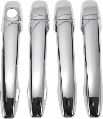 Produktbild von Smart Car Door Handle Cover Trim, Seitentürgriffabdeckung, für Subaru Outback MK5 20122019, ABS Silberton 1 Set
