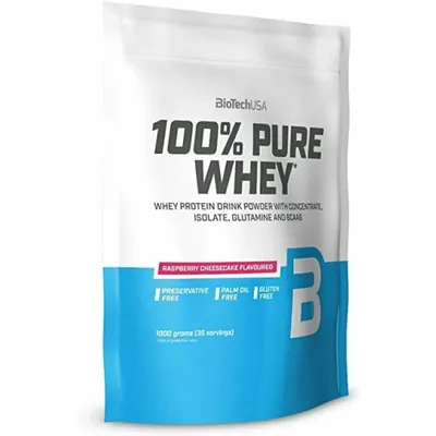 Produktbild von BioTech USA | 100% Pure Whey Raspberry cheesecake