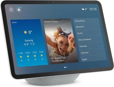 Zdjęcie produktu dla Amazon Echo Show 11, Amazon Alexa, Prostokąt, Biały, Glacier White, Angielski, Hiszpański, 27,9 cm (11")