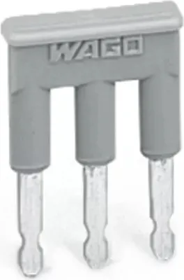 Immagine prodotto di WAGO ponticello; triplo; isolato; grigio 280-483