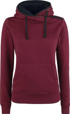 Produktbild von RED by EMP Damen roter Pullover mit hohem Kragen XS