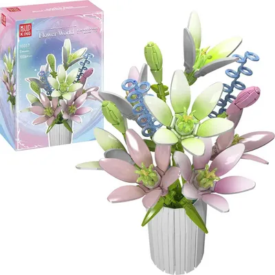 Produktbild von Mould King® 10057 Lilien Blumenstrauß
