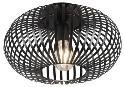 Immagine prodotto di JOHANN lampada da soffitto moderna nera Trio 606903032