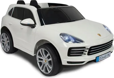 Produktbild von Elektrisches Kinderauto Porsche Cayenne S 12V Weiß