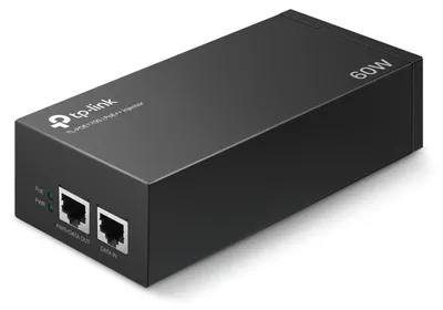 Zdjęcie produktu dla TP-Link Omada TL-POE170S, Gigabit Ethernet, 10,100,1000 Mbit/s, 10/100/1000, IEEE 802.3ab, IEEE 802.3af, IEEE 802.3at, IEEE 802.3bt, IEEE 802.3i, IEEE 802.3u, Cat3, Cat4, Cat5, Cat5e, Cat6, Czarny