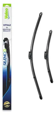 Produktbild von Valeo Silencio 2x Wischerblätter VF942 - Vorne - 650 mm / 380 mm
