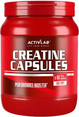 Image de Activlab Creatine Capsules 300 capsules KREATYNA MONOHYDRAT