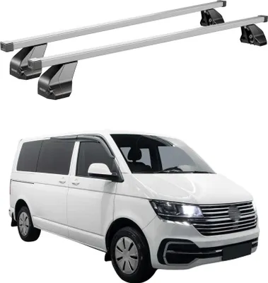 Produktbild von Menabo Dachträger für VW T6 T6.1 Transporter Multivan Caravelle 2015-2024 Stahl