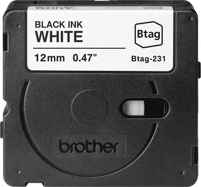 Immagine prodotto di Nastro per etichette Brother BTAG-231 Nero su bianco