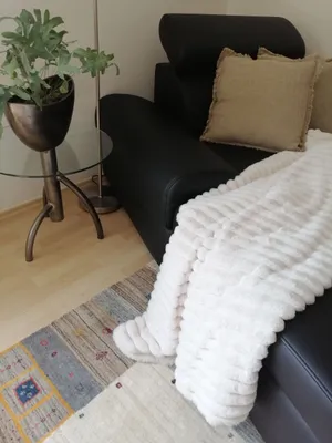 Produktbild von Webpelzdecke Felldecke Kuscheldecke Plaid 150x200 Midas creme 40144
