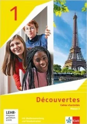 Produktbild von Découvertes 1. Ausgabe 1. oder 2. Fremdsprache. Cahier d'activités 1 speziell für die Klasse 5 mit Mediensammlung und Vokabeltrainer 1. Lernjahr