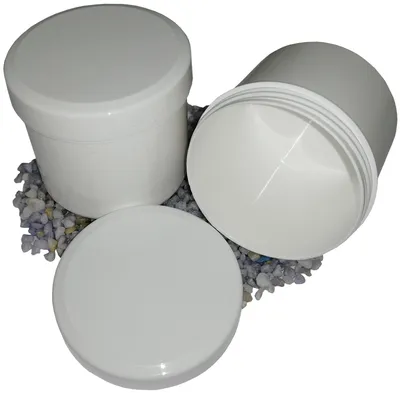 Produktbild von 500 Salbendosen Salbendose 75 g 90 ml Deckel weiß