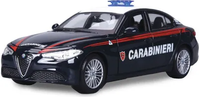 Produktbild von BBURAGO Alfa Romeo Giulia Carabinieri 1/24 Modell Polizeiwagen Vormontiert 1:24