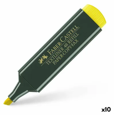 Produktbild von Faber-Castell TEXTLINER 48 Gelb Textmarker (10 Stück)