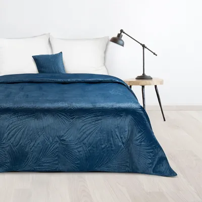 Produktbild von Steppdecke LUIZ 4 grau 170x210 cm blau