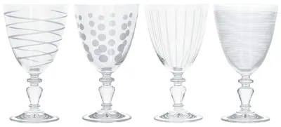 Produktbild von Mikasa Cheers Weißweingläser Set aus Kristallglas 4 Stück 340