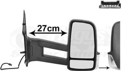 Immagine prodotto di Specchio esterno Van Wezel destro per VW Crafter