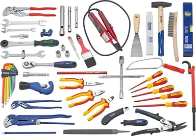 Produktbild von Forum Sanitär-Werkzeugsatz 53tlg. , 4317784933995