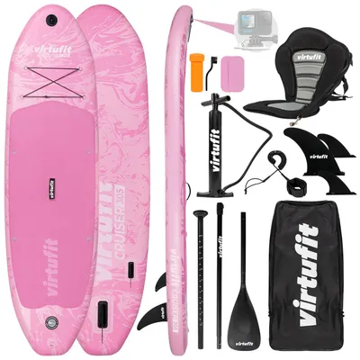 Produktbild von VirtuFit Supboard Cruiser 305 ROSA mit Kajak-Sitz