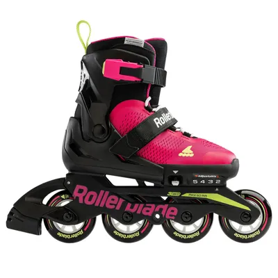 Obrázok produktu pre Rollerblade Microblade JR Pink/Light Green 36,5-40,5 Kolieskové korčule