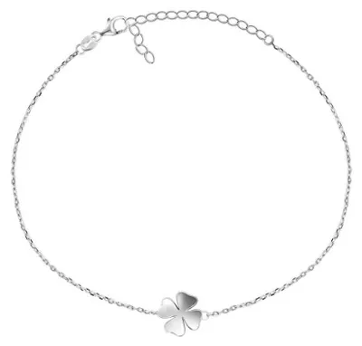 Immagine prodotto di Bracciale senza tempo in argento Trifoglio BRC41W