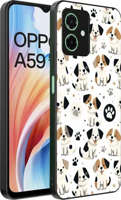 Produktbild von Smartphonica Telefon Fall geeignet für Oppo A59 mit Hund drucken - TPU zurück Abdeckung Fall Hund Design