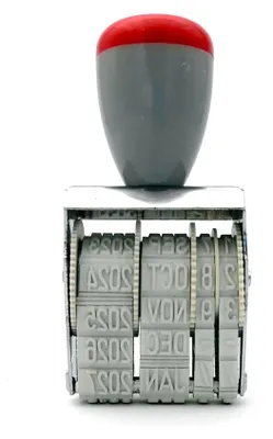 Zdjęcie produktu dla Gumowa pieczątka, 4 mm, z oznaczeniem miesięcy w języku angielskim