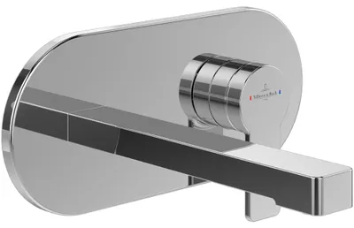 Immagine prodotto di Villeroy & Boch Miscelatore per lavabo Architectura 260x115x227 mm con scarico a pressione. Cromo, 1 pz.