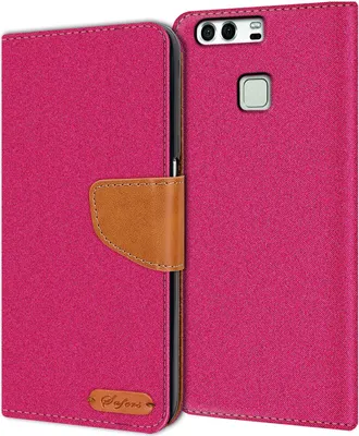 Immagine prodotto di Coprire il telefono cellulare Huawei P9 caso Portafoglio Flip Case Custodia protettiva copertura Tessuto Cover