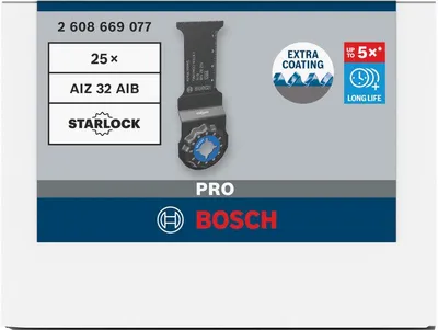 Produktbild von PRO AIZ 32 AIB Blatt für Multifunktionswerkzeuge, 32 x 50 mm, 25-tlg.