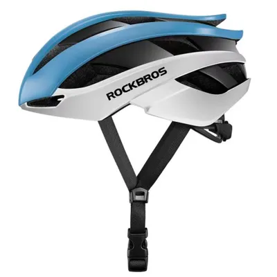 Obrázek produktu pro Cyklistická přilba Rockbros 10110004003 velikost L - modrá a bílá