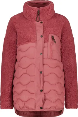 A studio shot of a women's jacket.