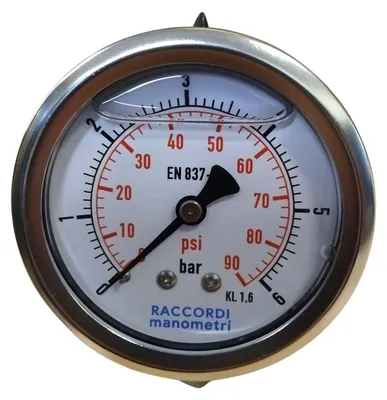 Image de Manomètre arrière, 6 bars, modèle MG3-63, filetage 1/4"