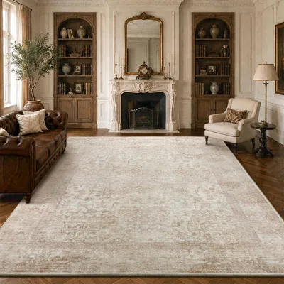 Produktbild von Perzisch Teppich, braun, 200x300 cm, für Wohnzimmer