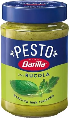 Obrázek produktu pro Barilla Pesto Rucola 190 g italské pesto z rukoly a bazalky