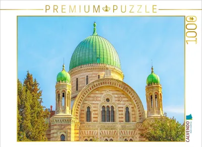 Produktbild von CALVENDO Puzzle Große Synagoge | 1000 Teile Lege-Größe 64x48cm Foto-Puzzle für glückliche Stunden