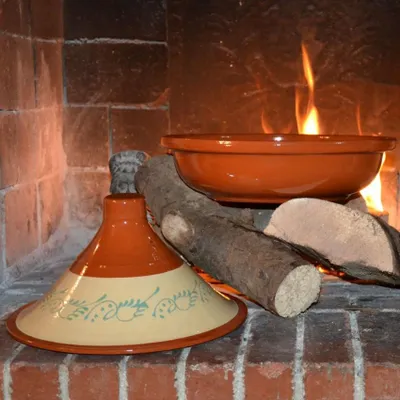 Immagine prodotto di Meknes Palmiers Tajine - P 32 cm