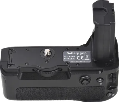 Obrázek produktu pro VG-C3EMRC Vertikální bateriový grip se dvěma přihrádkami na baterie, kompatibilní s fotoaparáty Sony A9/ A7R¢ó/ A7M¢ó