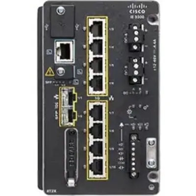 Produktbild von Cisco IE-3300-8T2X-A, Managed, Gigabit Ethernet (10/100/1000)