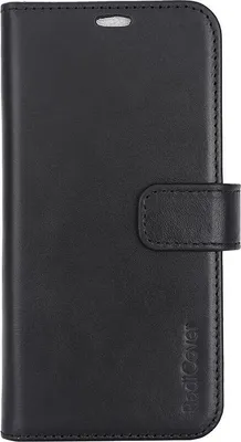 Produktbild von RADICOVER 2in1 Anti Radiation RFID 3 Karten MagS iPhone 15 Pro Schwarzes Leder